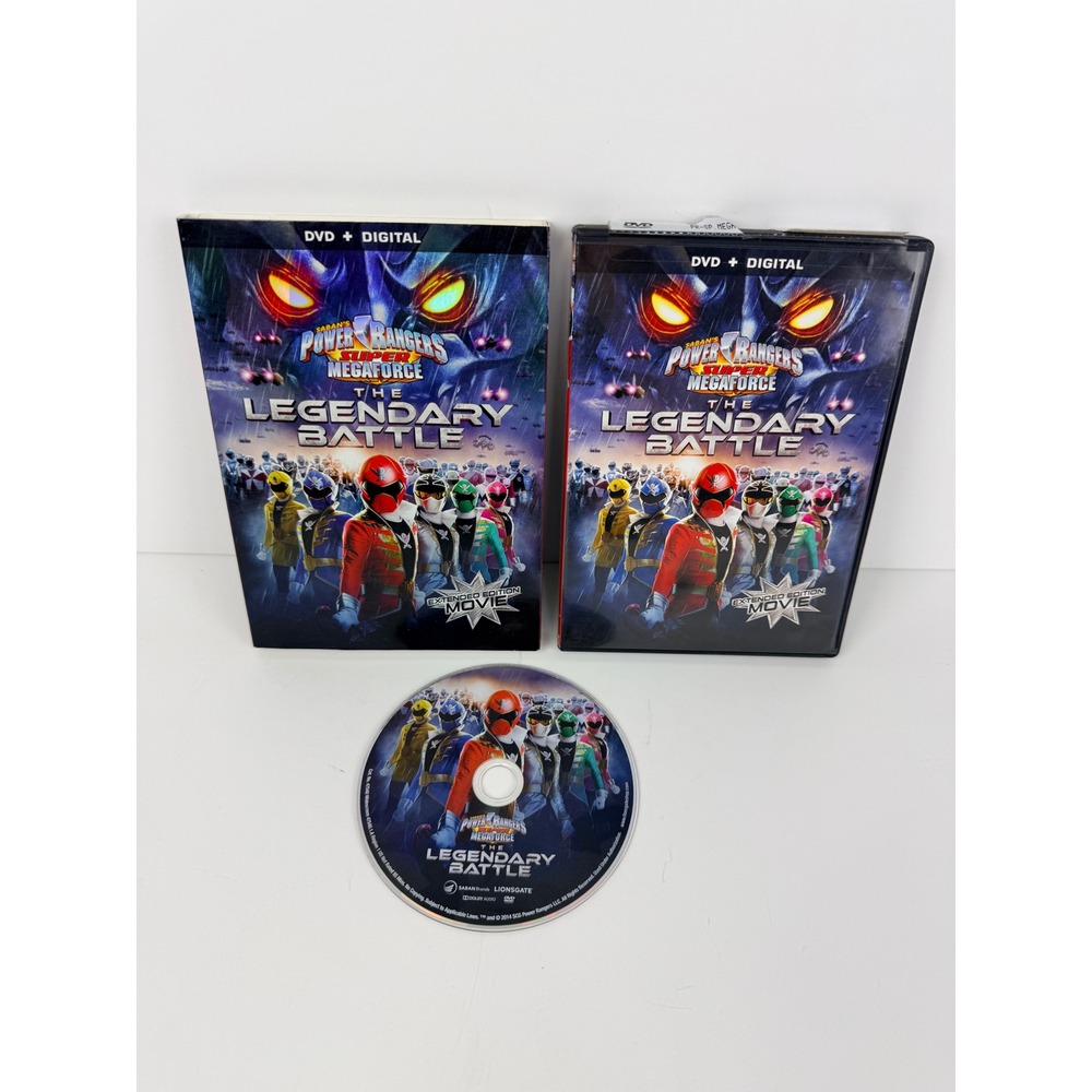 Power Rangers Super Megaforce The Legendary Battle DVD Extended Edition 2014